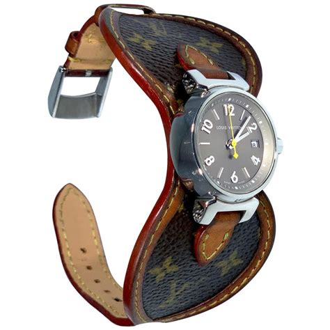 louis vuitton leather watch|Louis Vuitton watches for women.